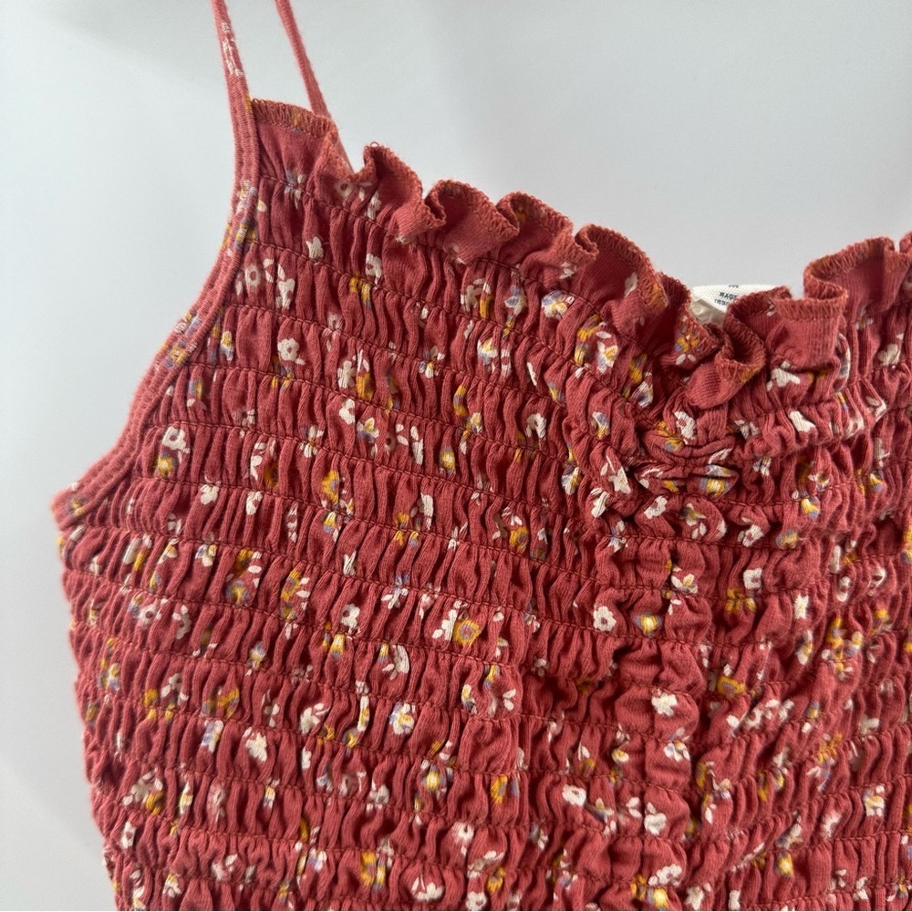 Aeropostale Smocked Cropped Tank Top 3-Pack – Adjustable Front Tie - Picture 11 of 12